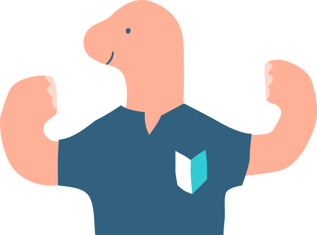 研修の流れのイラスト