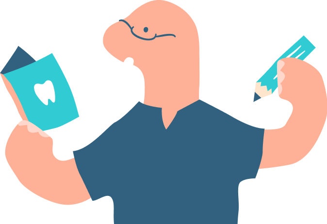 研修の流れのイラスト