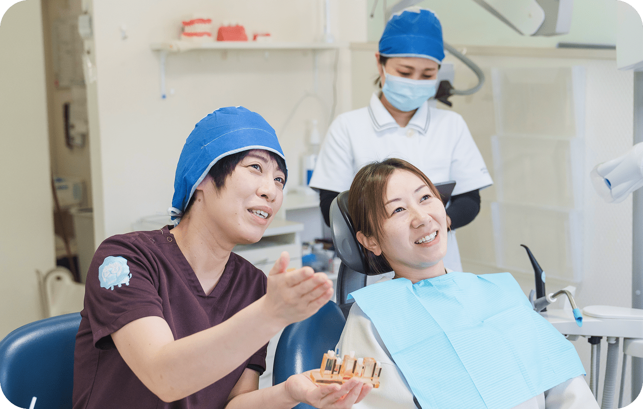 1日の平均患者数 60名