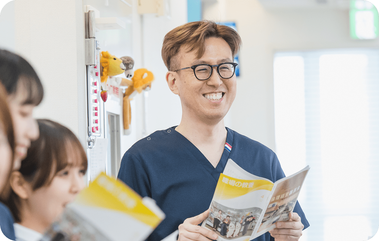 歯周病科出身!ニコニコ院長