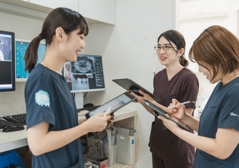 院長やドクターと一緒に治療計画