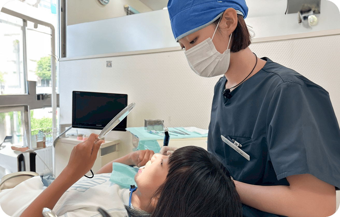 子供メインテナンスデビュー！