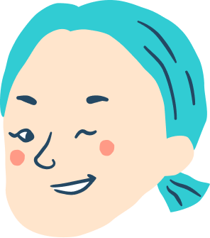 スタッフのイラスト