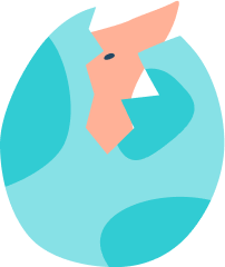 恐竜のイラスト