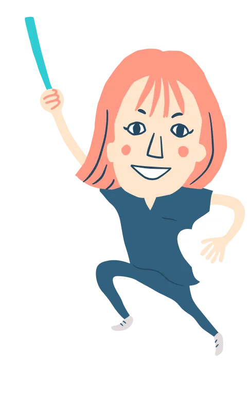 スタッフのイラスト