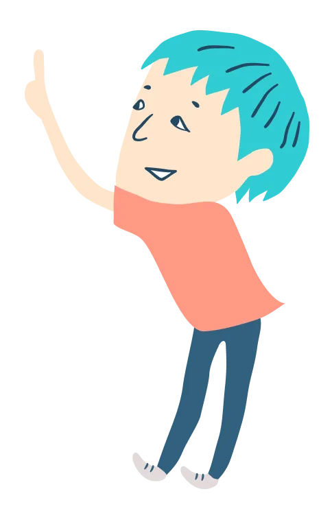 スタッフのイラスト